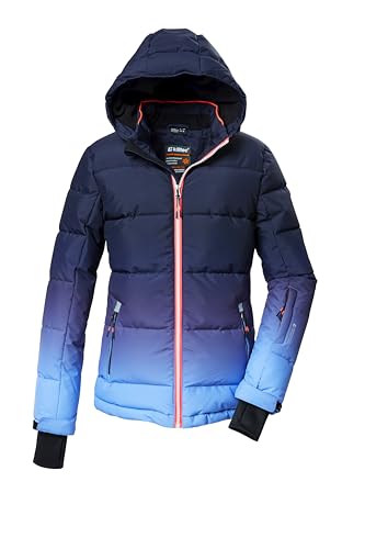 killtec Mädchen Skijacke/Ski-Steppjacke mit Kapuze und Schneefang KSW 330 GRLS SKI QLTD JCKT, lavendel, 176, 42469-000 im Sale
